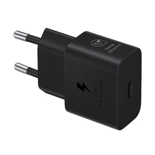 (25W/3A) Schnell Ladegerät   1m USB C auf USB C Ladekabel (EP-T2510XBEGEU) - Schwarz