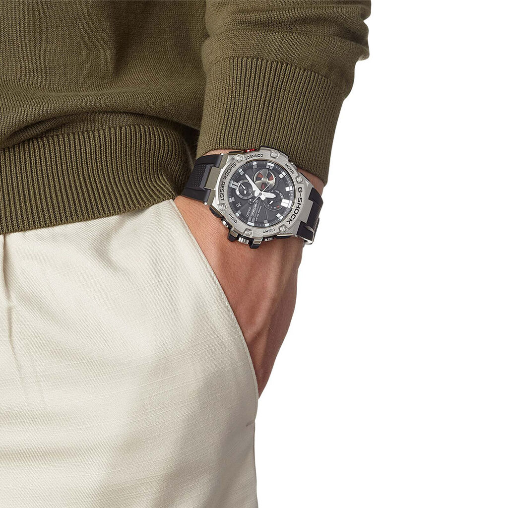 Montre Hybride Casio G-shock G-steel Noir