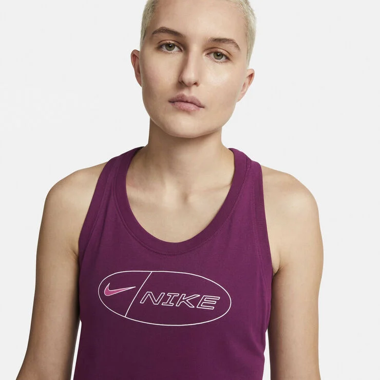 Nike Dri Fit Icon Clash Traeningstop Lilla