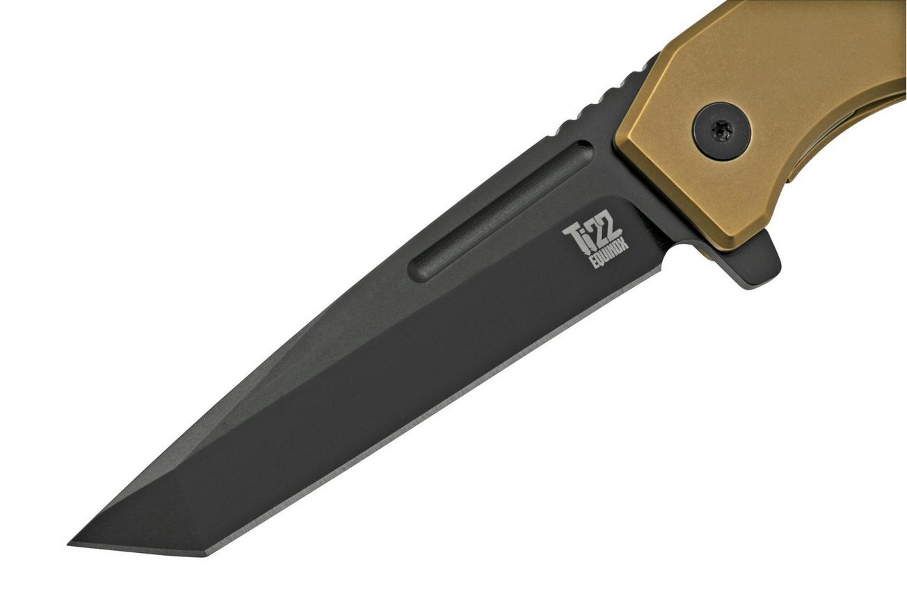 Ontario Ti 22 Equinox 9805 Gold Titanium zakmes