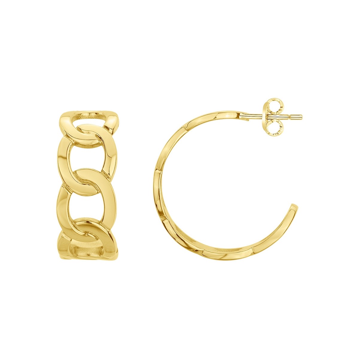 Boucles d'oreilles en Acier
