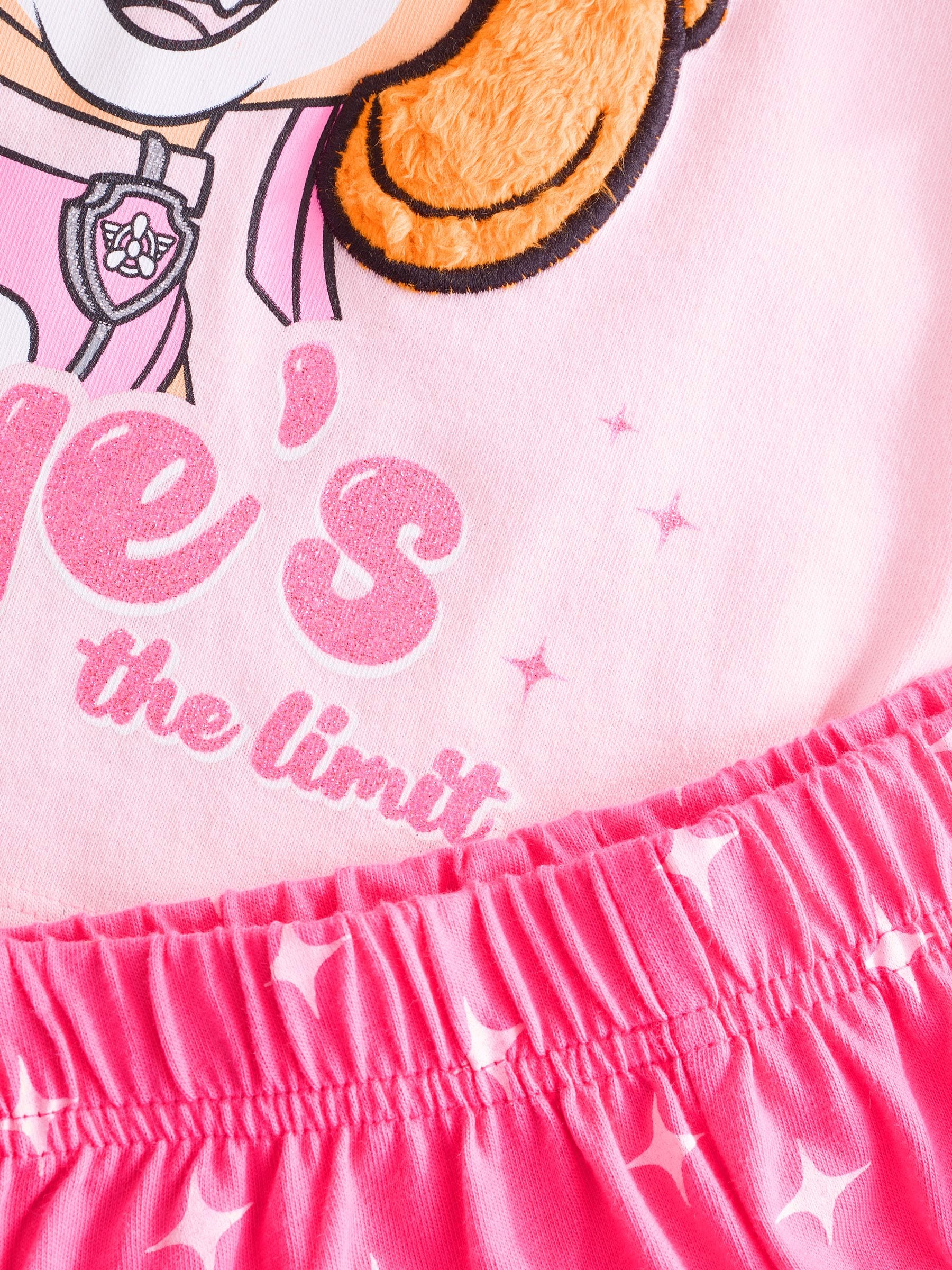 Vanilla Underground - Paw Patrol Skye pyjamaset met korte mouwen van 100% katoen voor meisjes