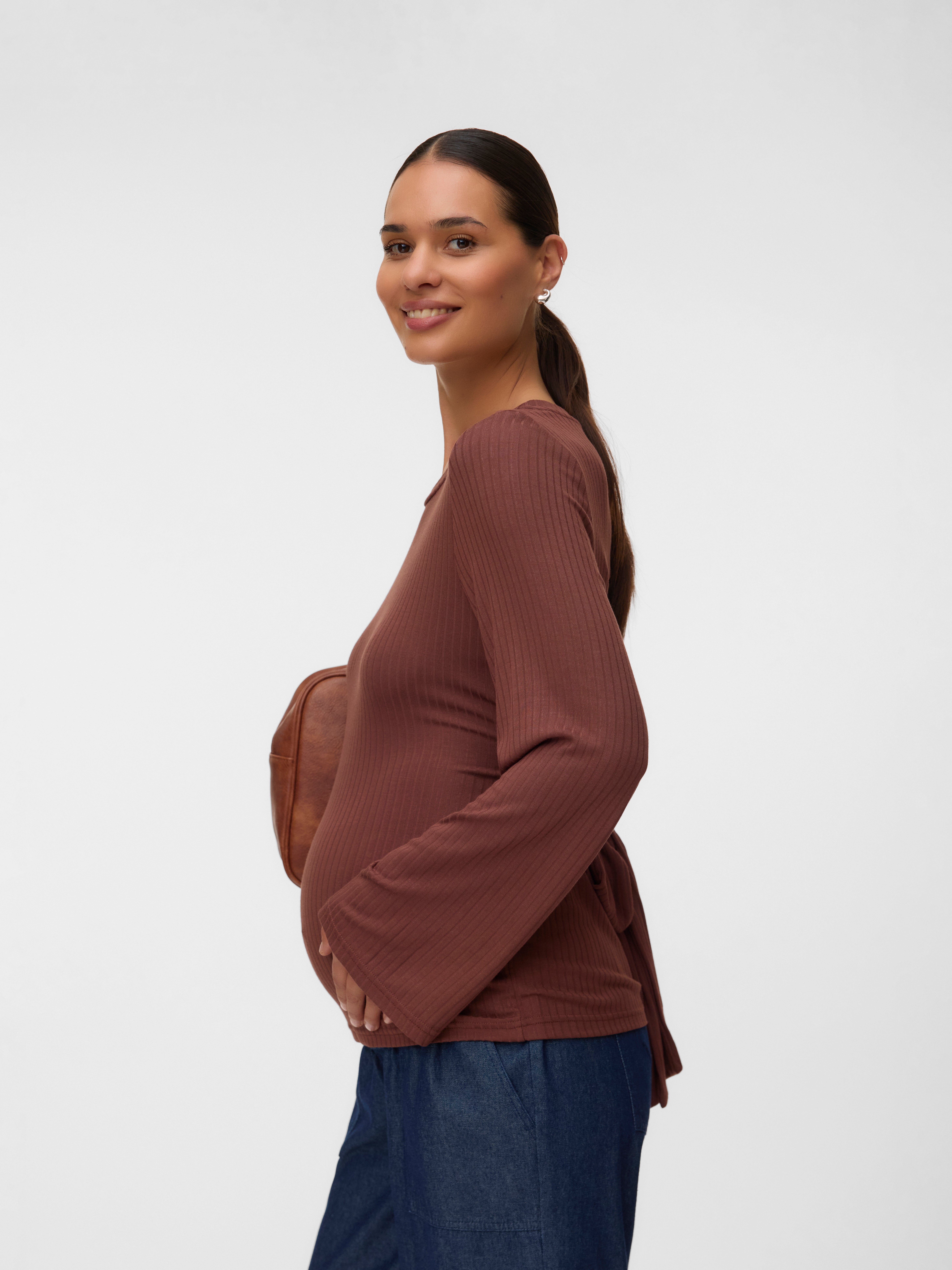 Regular fit O-hals Top