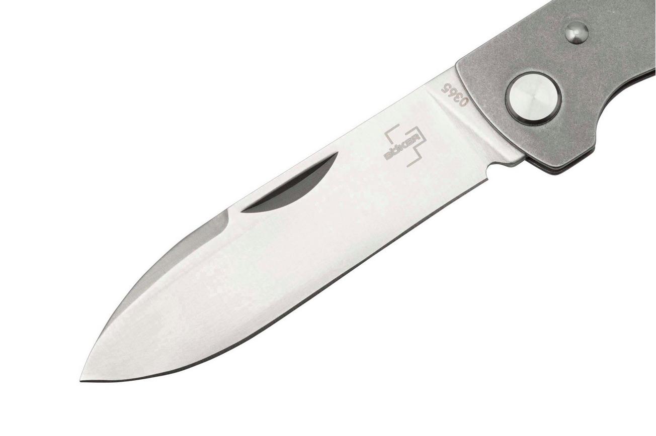 Böker Plus Atlas Backlock 01BO865 Droppoint zakmes
