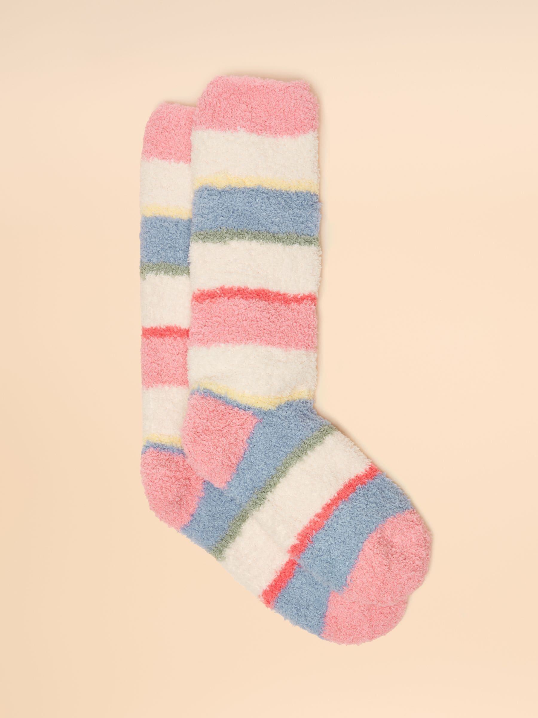Joules Kids' Fluffy Stripe Socks