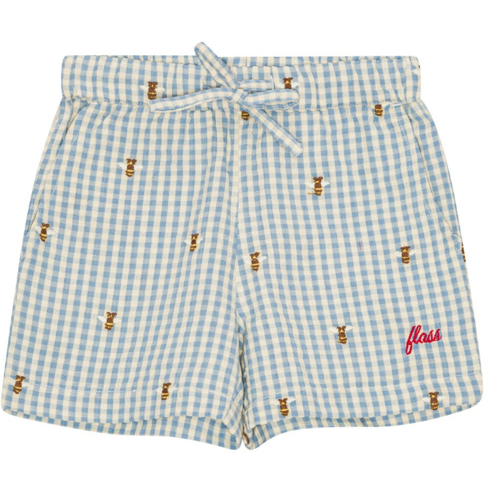 Køb Flöss Bee Gingham Oliver Shorts