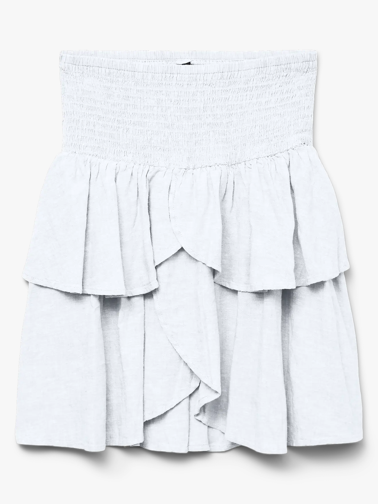 Linn High Waist Detail Short Skirt
