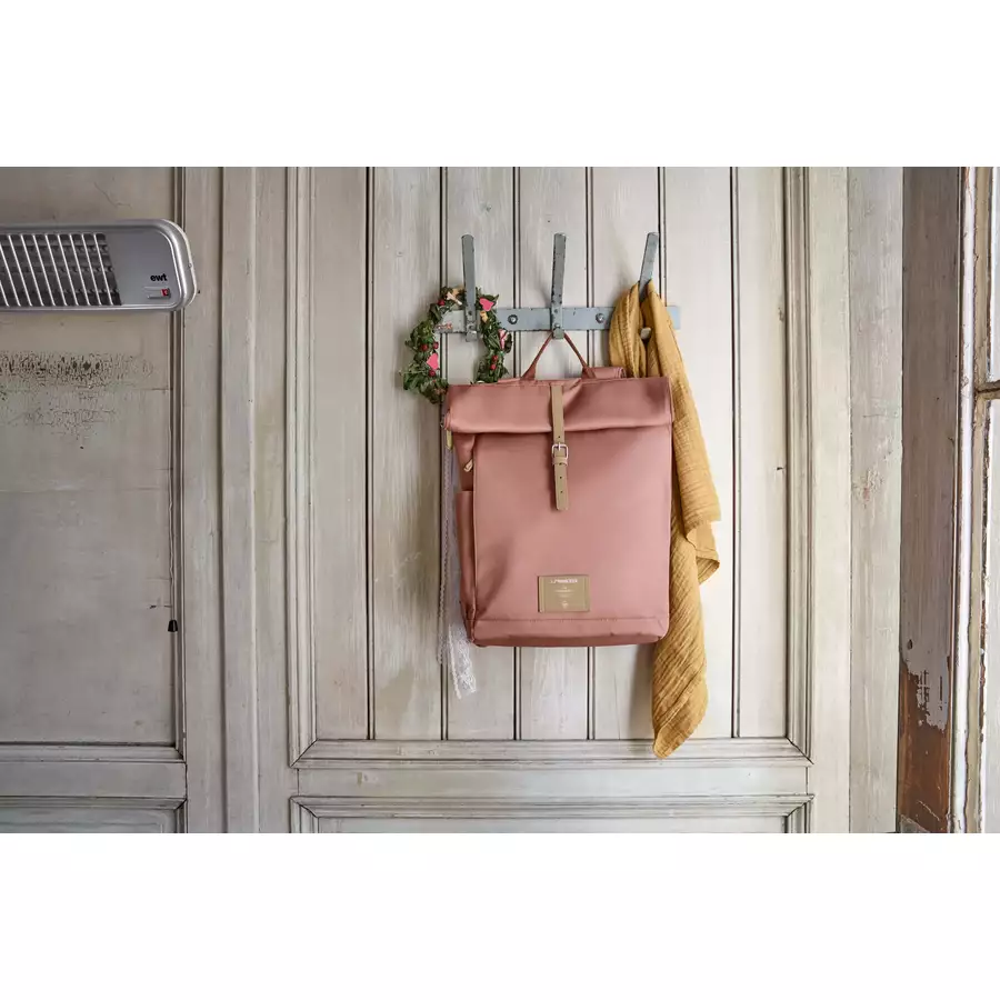 LÄSSIG Wickelrucksack Rolltop Backpack cinnamon