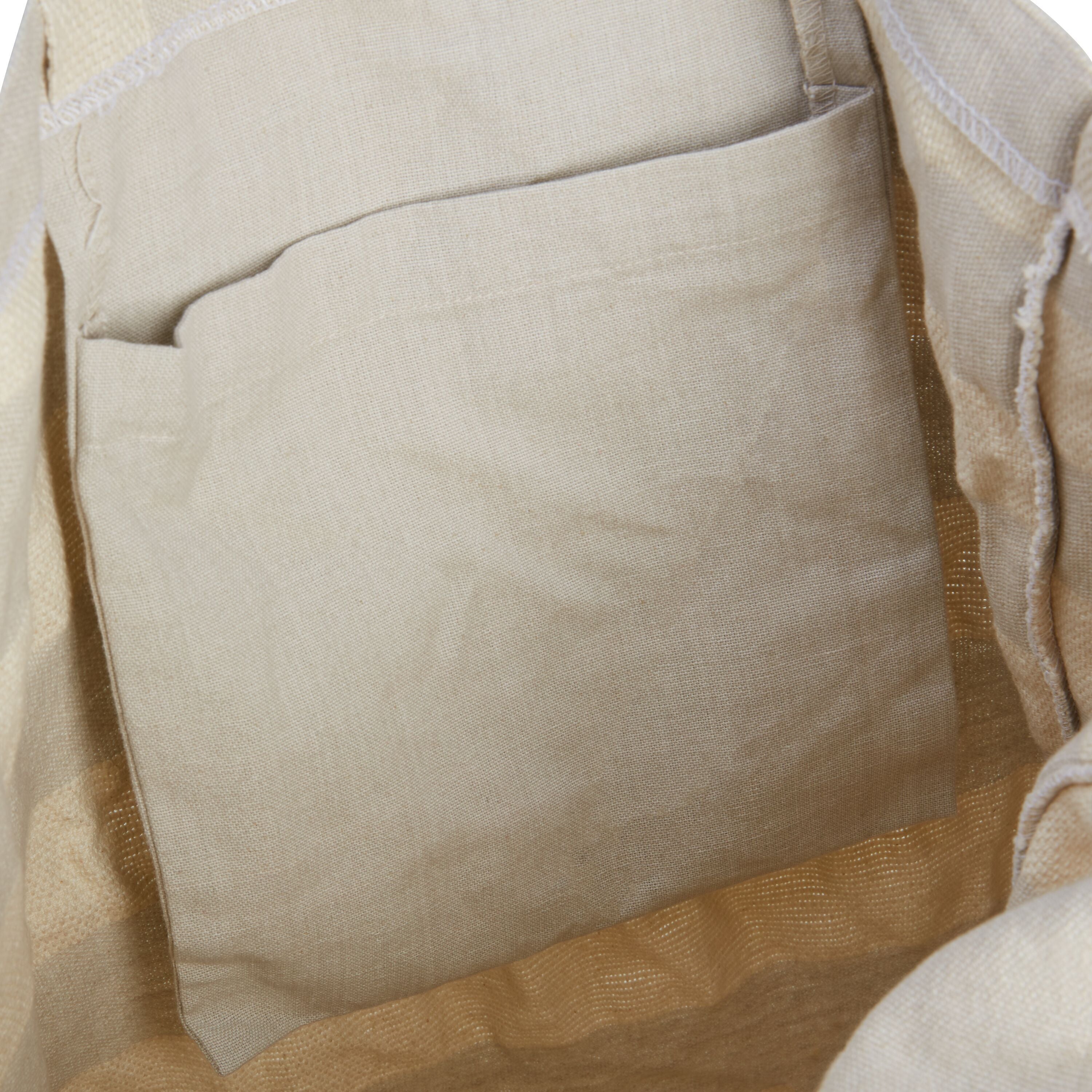 SOLEA SHOPPING BAG SAND 38X13X41CM - Beige / B: 38.0 cm x T: 13.0 cm x H: 41.0 cm