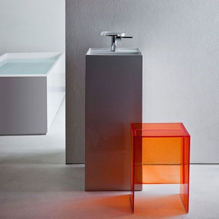 Kartell Max Beam bijzettafel amber