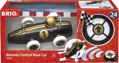 BRIO 30443 Racerbil, Svart/Gull