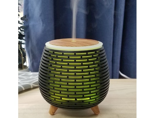ZEN AROME - Diffuseur d'huiles essentielles ultrasonique usb avec eclair...