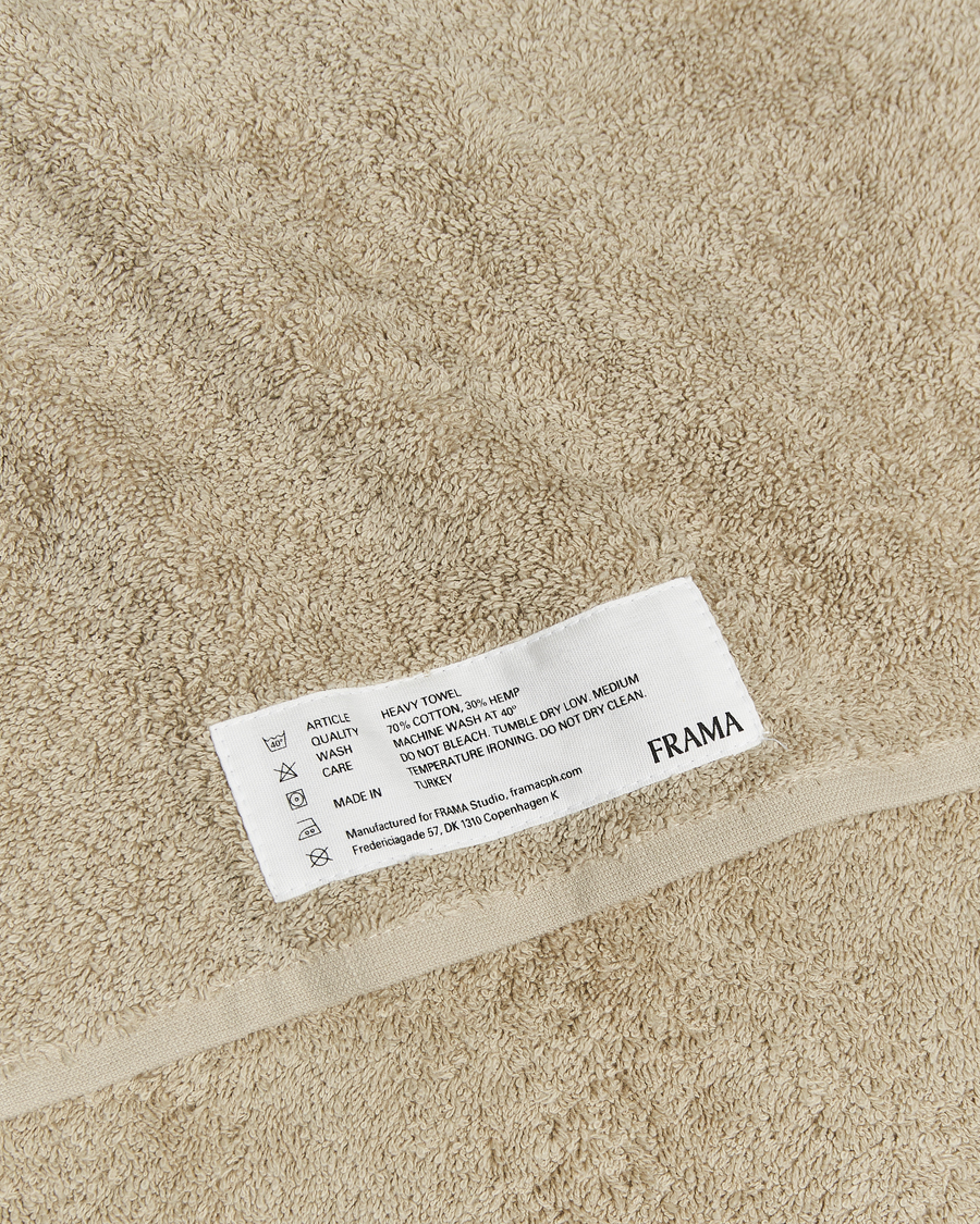 Frama Heavy Bath Towel 70x140cm Sage Green