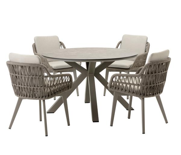 Dehner Diningtisch Marseille, ca. Ø120/H75 cm