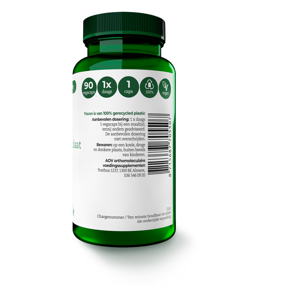 AOV 550 Calcium & Magnesium Pidolaat90 vegacapsules