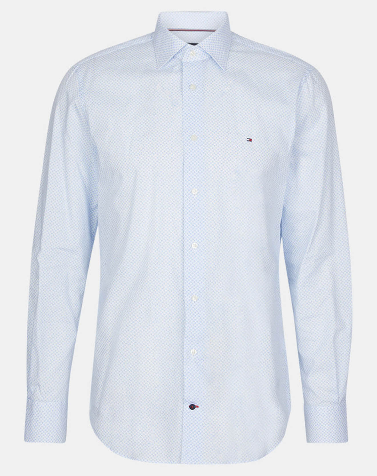 Tommy Hilfiger Chemise regular fit Popeline Diamond bleu ciel