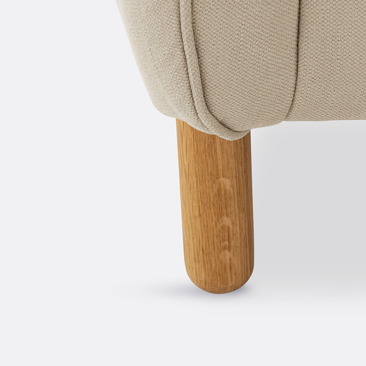LA REDOUTE INTERIEURS<br>Poltrona de algodão/linho, Loméo