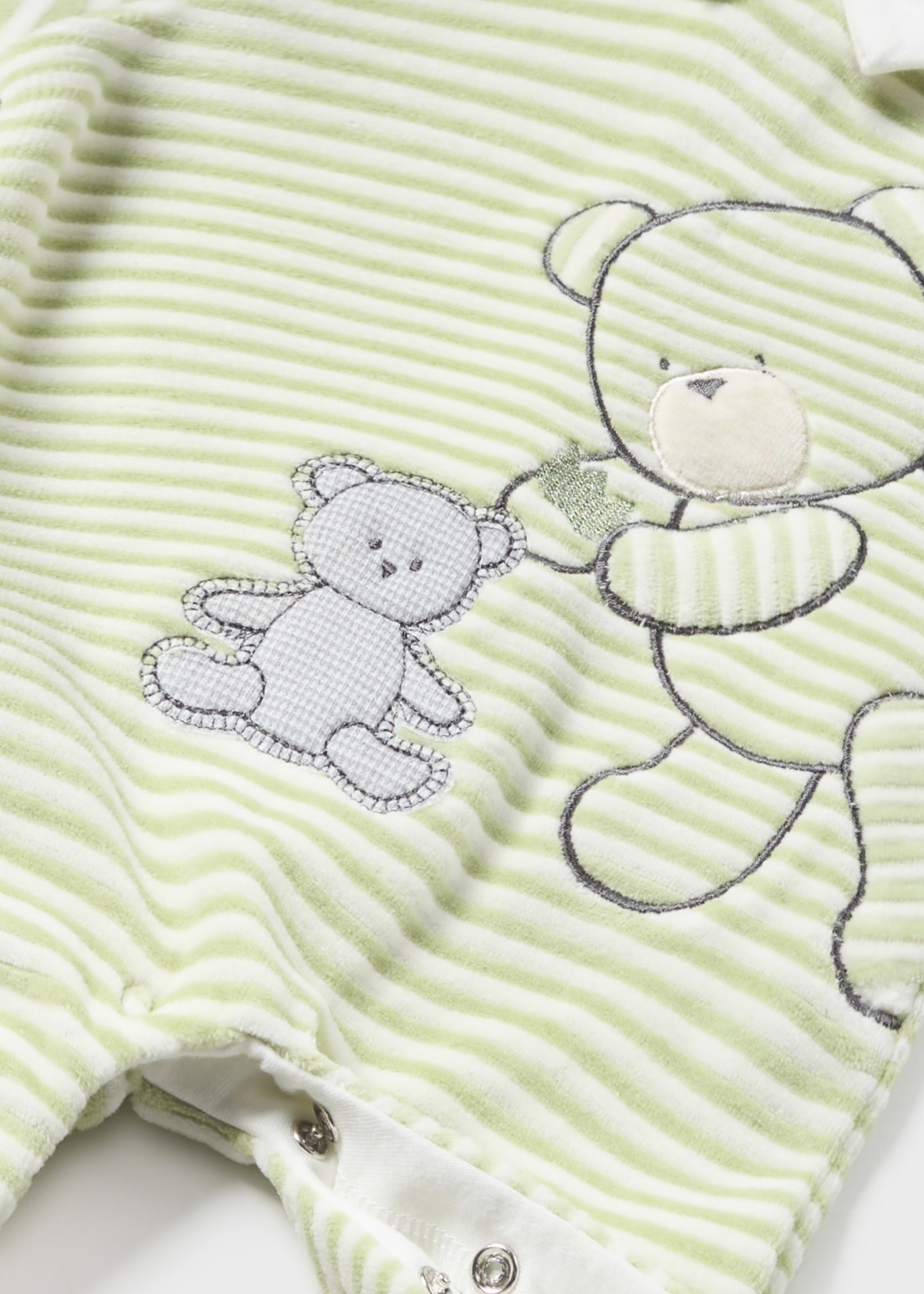 pijamas Better Cotton para recém-nascidos que soltam pelos