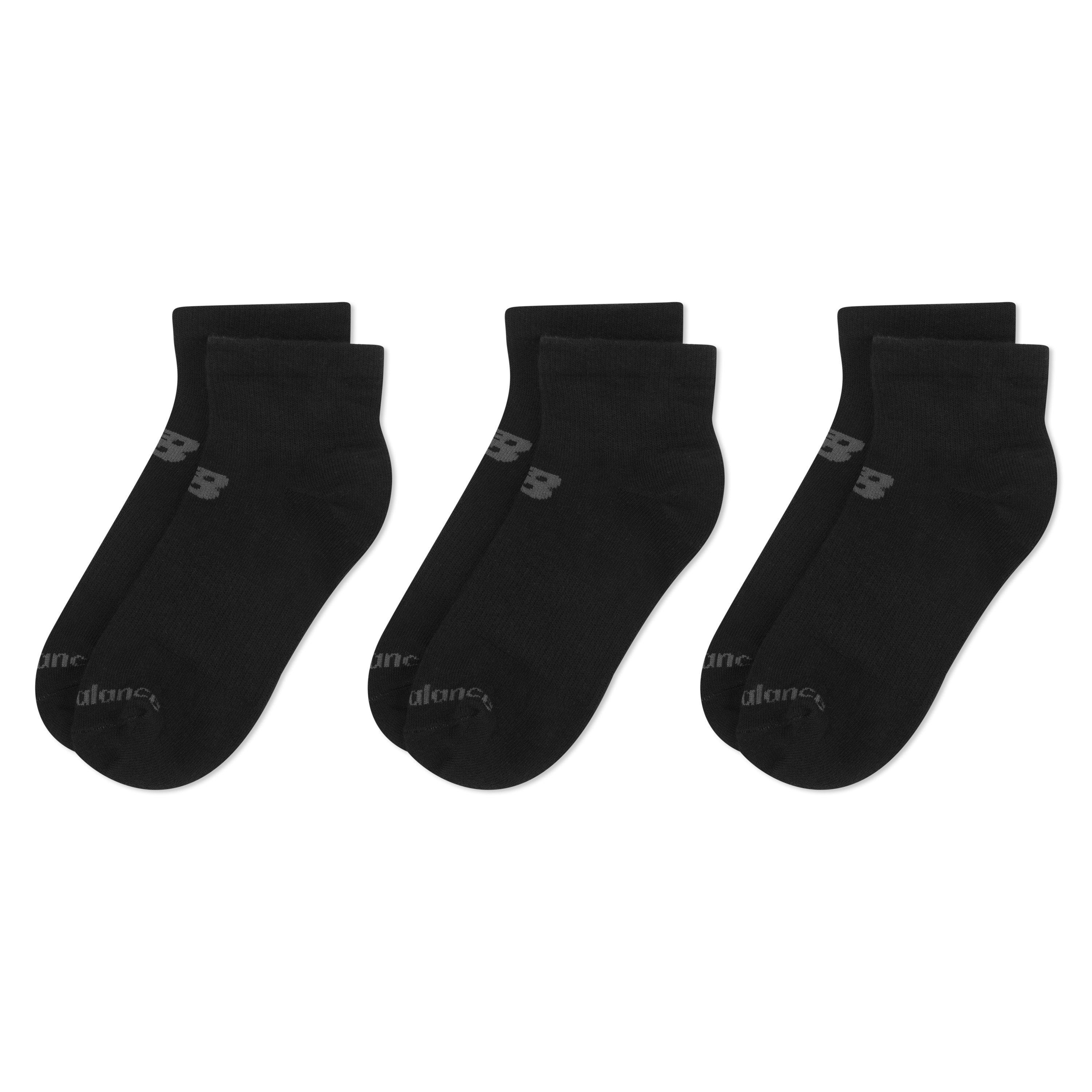 New Balance 3 Pack Ankle Socks Juniors