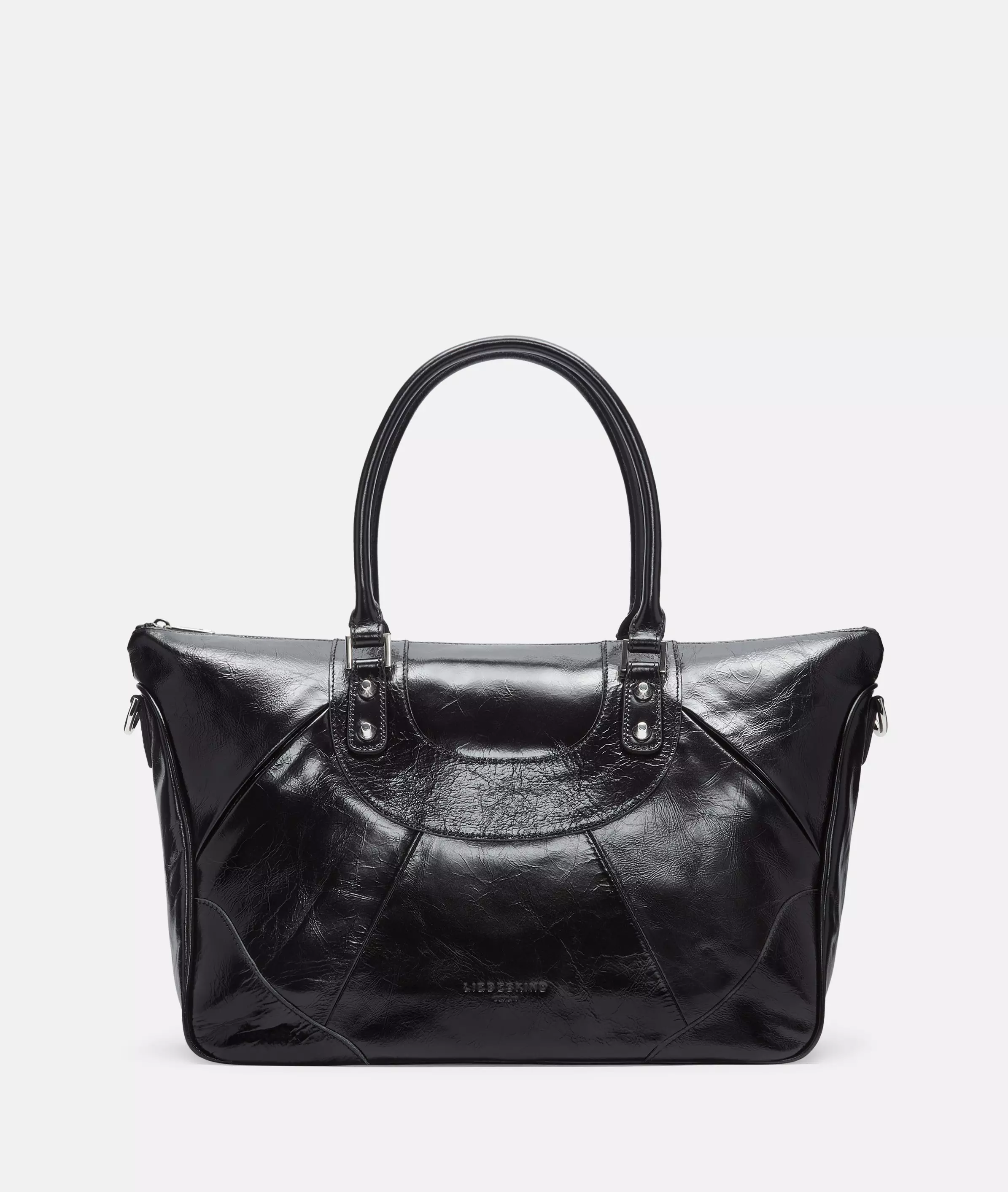 Esther Satchel L Large bag with glossy finish