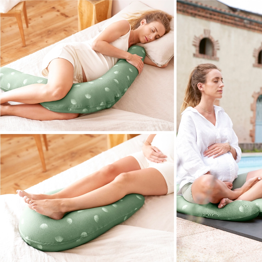 babymoov B.Love 2-in-1 Stillkissen Wind Green