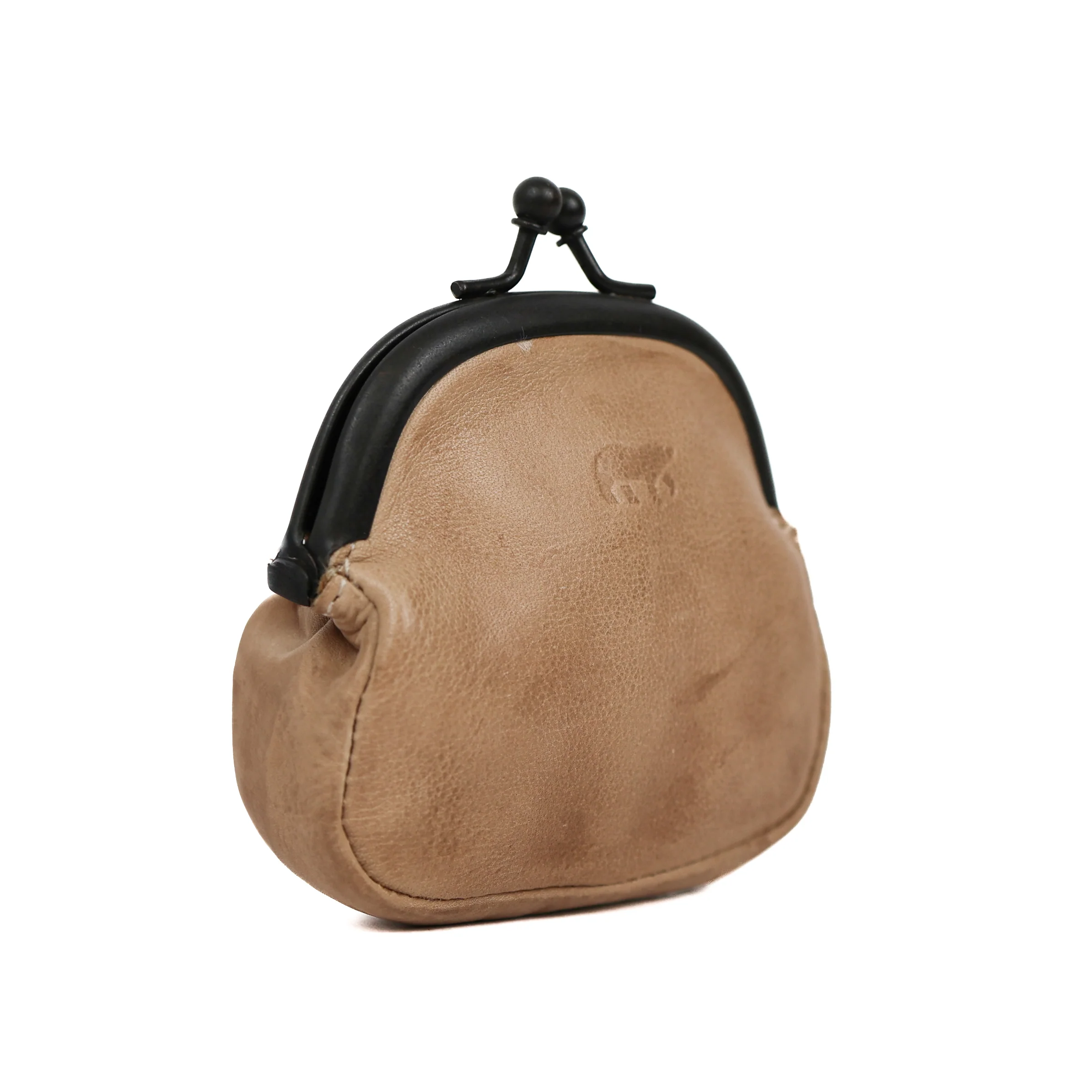 Beugelportemonneetje 'Lily' beige Beige