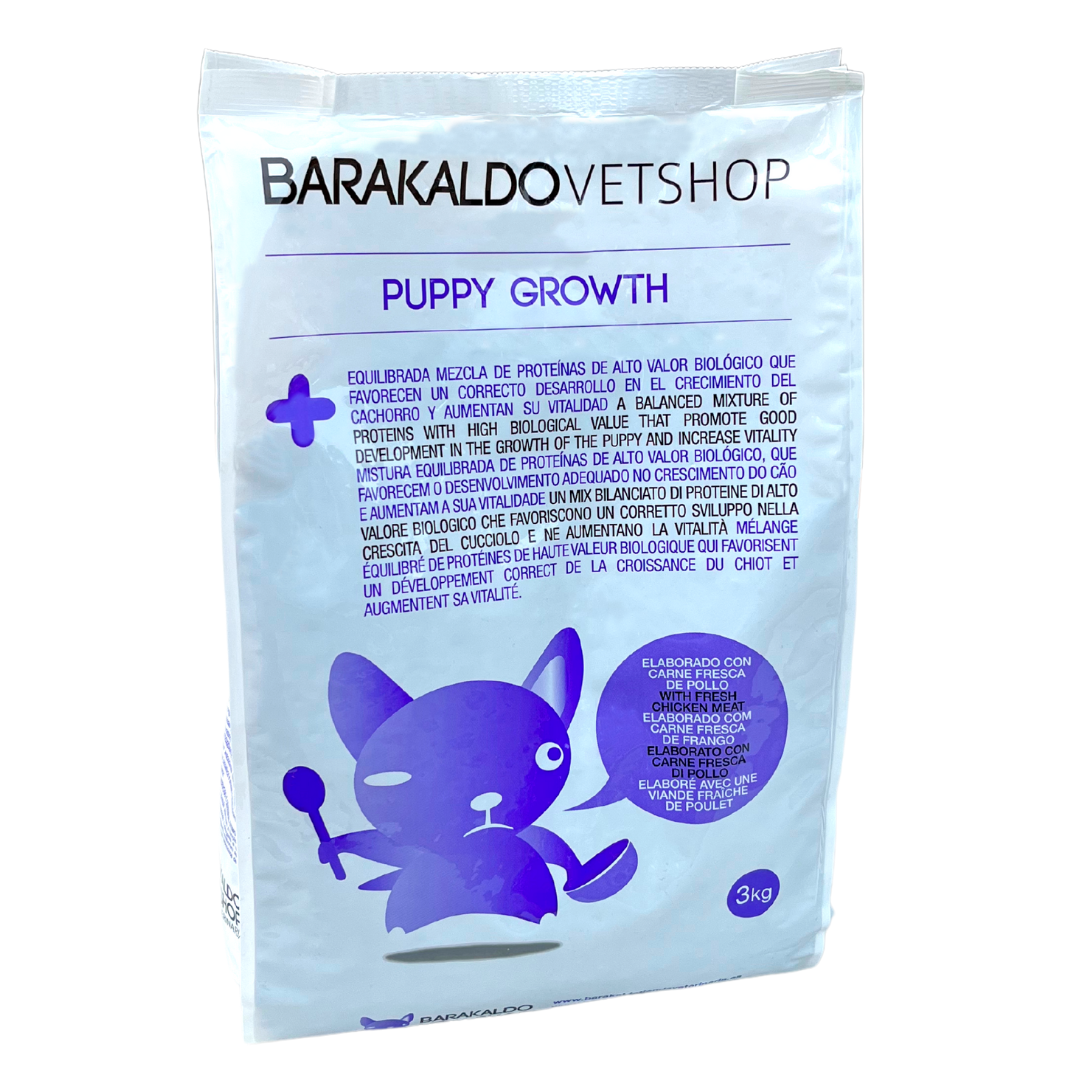 Ração para filhotes Barakaldo Vet Shop | Alimento que promove o desenvolvimento e crescimento adequados em filhotes e aumenta sua vitalidade.