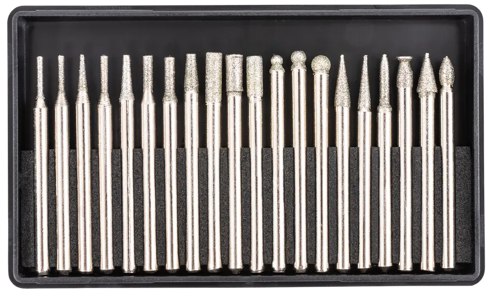 Mitsutomo Diamantslibestift Ø3 mm 20 dele