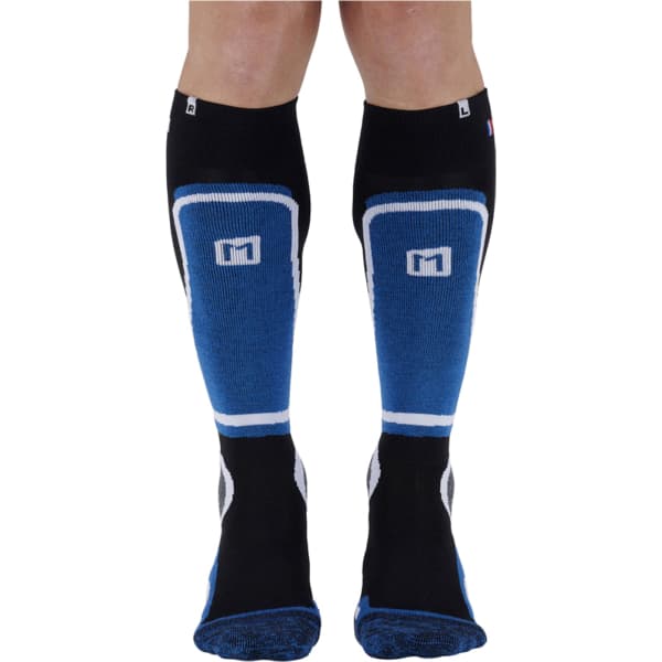 Chaussette de ski MONNET MI-BAS BACKSIDE+ BLUE