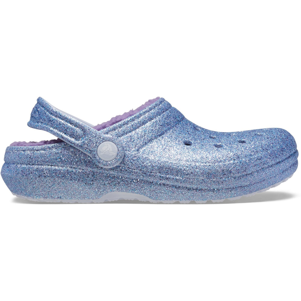 Køb Crocs Frosted Glitter Classic Lined Glitter Clog