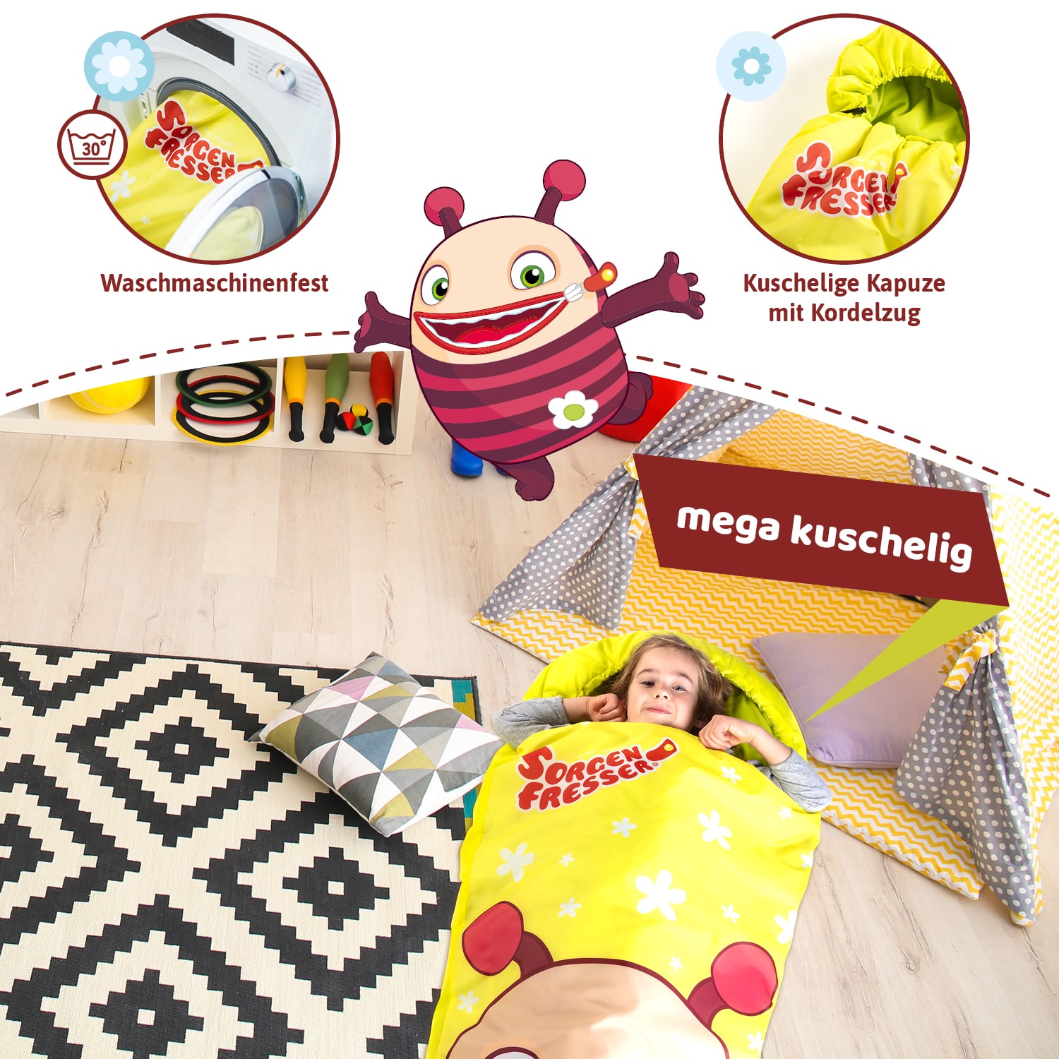 Skandika Zorgeneter Molly Kinderslaapzak