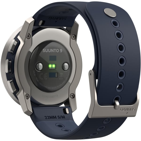 Montre cardio GPS SUUNTO 9 PEAK BLUE TITANIUM