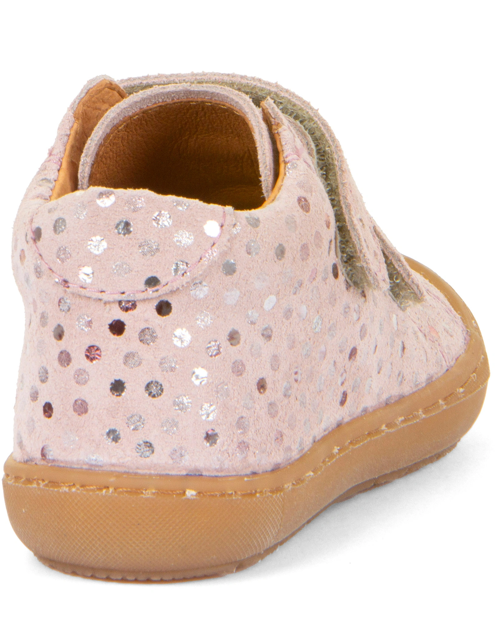 Lauflernschuhe OLLIE VELCRO DOTS in pink