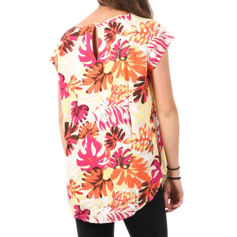 Only Top Rose à motifs Femme Only Nova