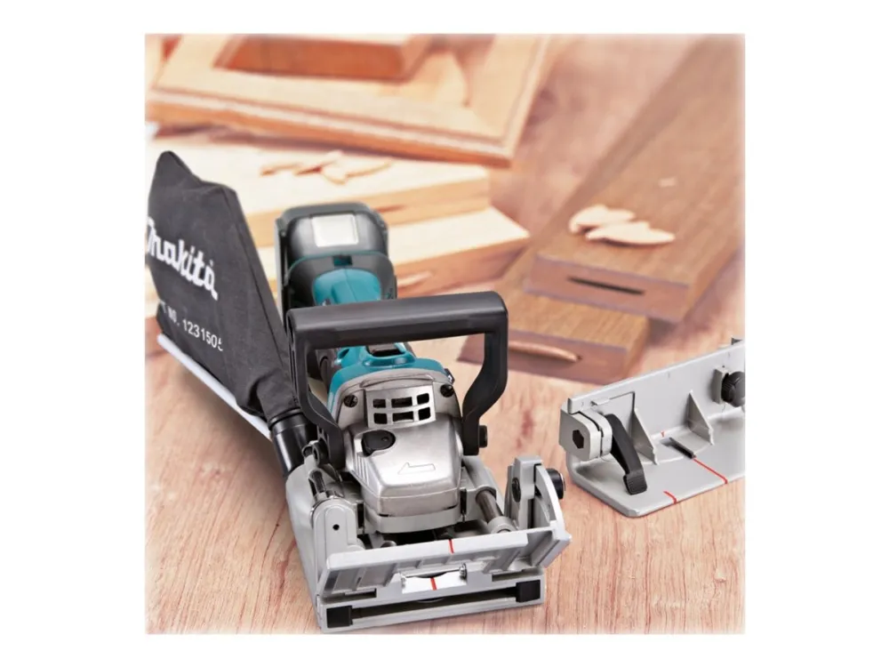 Makita DPJ180 - universalfræser 18V li-ion - AKKU - 100 mm - intet batteri - 18 V - Uden batteri og oplader - SOLO