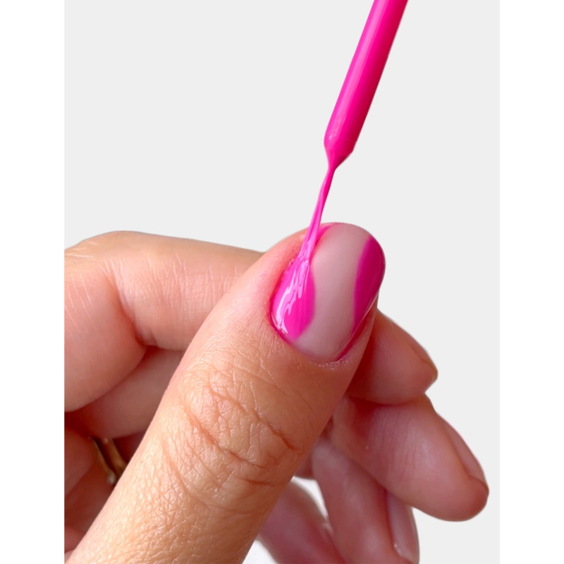 Le Mini Macaron Le Gel Liner Gel Polish Liner 6 ml - Strawberry Pink