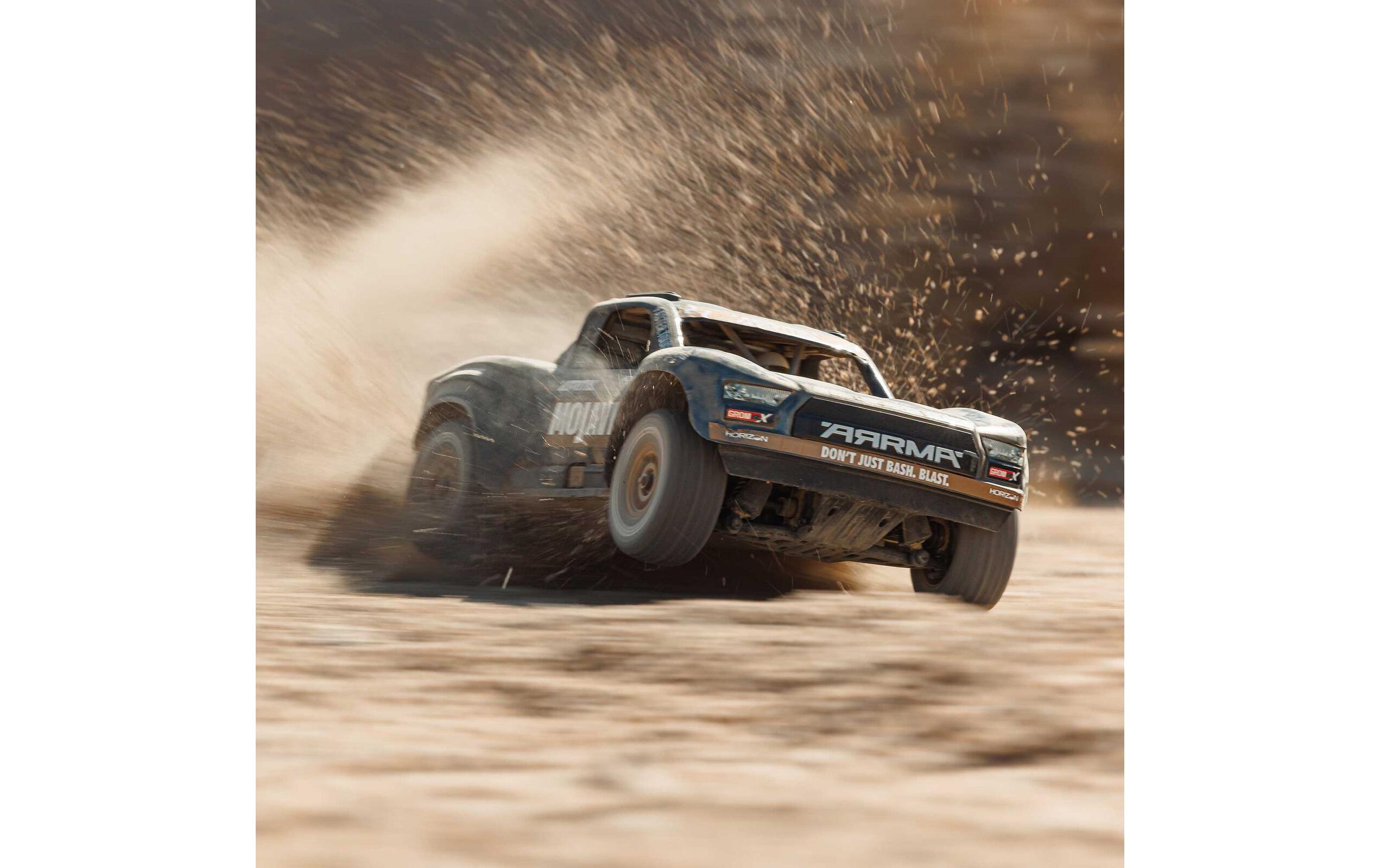 Desert Truck Mojave GROM BLX 2233S, Schwarz 1:16<br>Brushless 4 X 4 Small Scale Desert Truck ARTR mit DSC