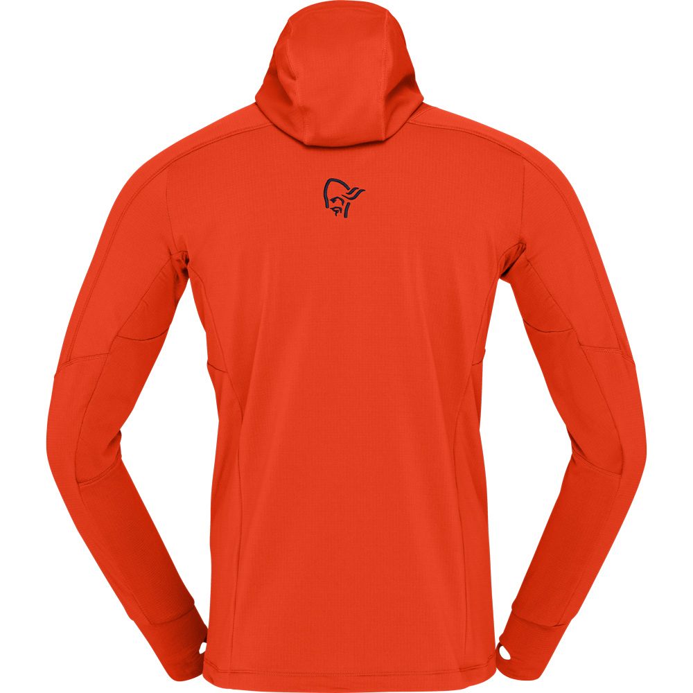 Norrona Falketind Power Grid Fleece-Hoody Herren arednalin