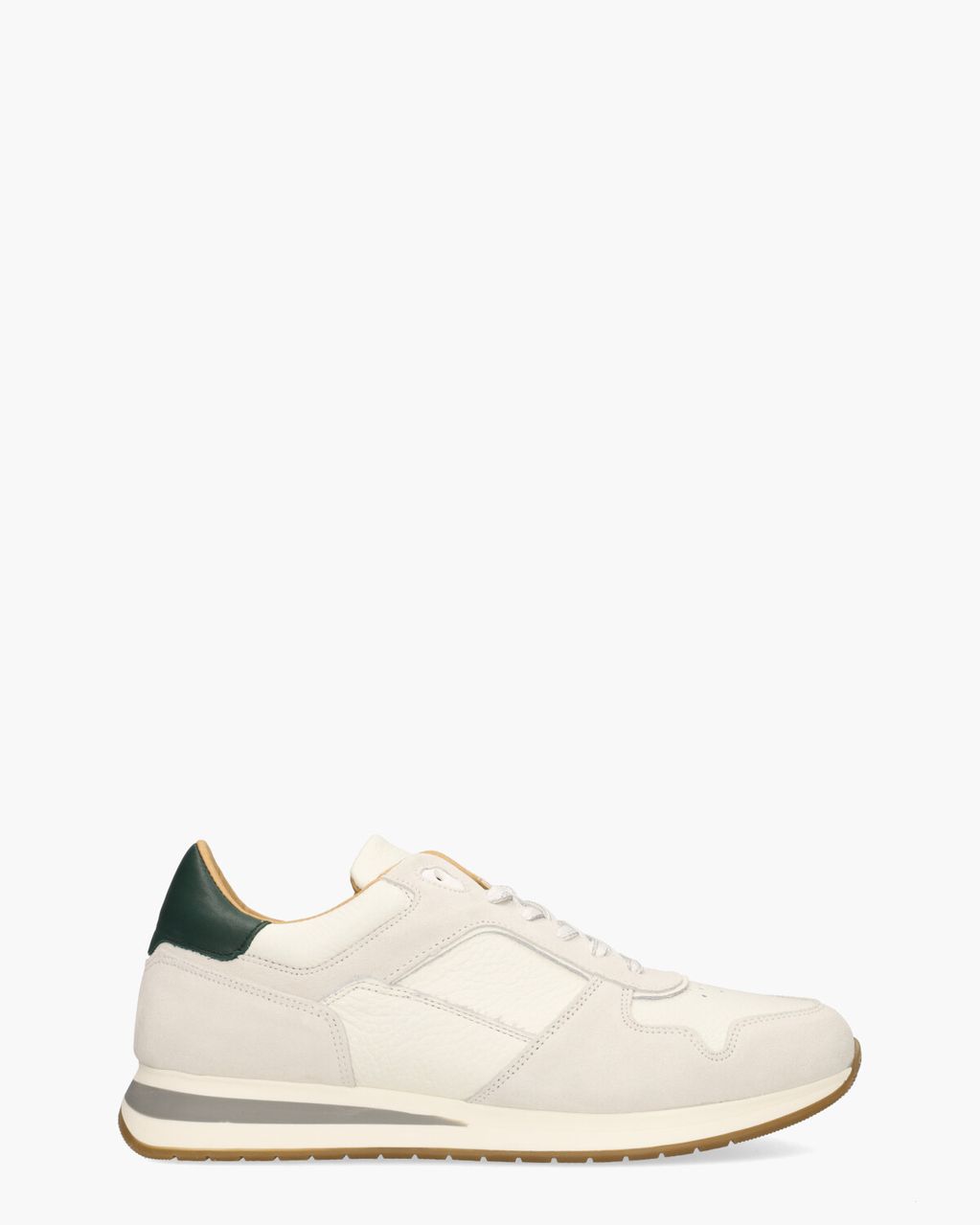 Rapid Soul Winston Off-White/Groen Herensneakers