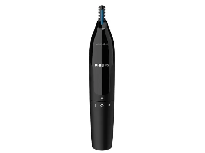 Philips Nose and Ear Trimmer NT1650/16 Wet & Dry, Black, Cordless