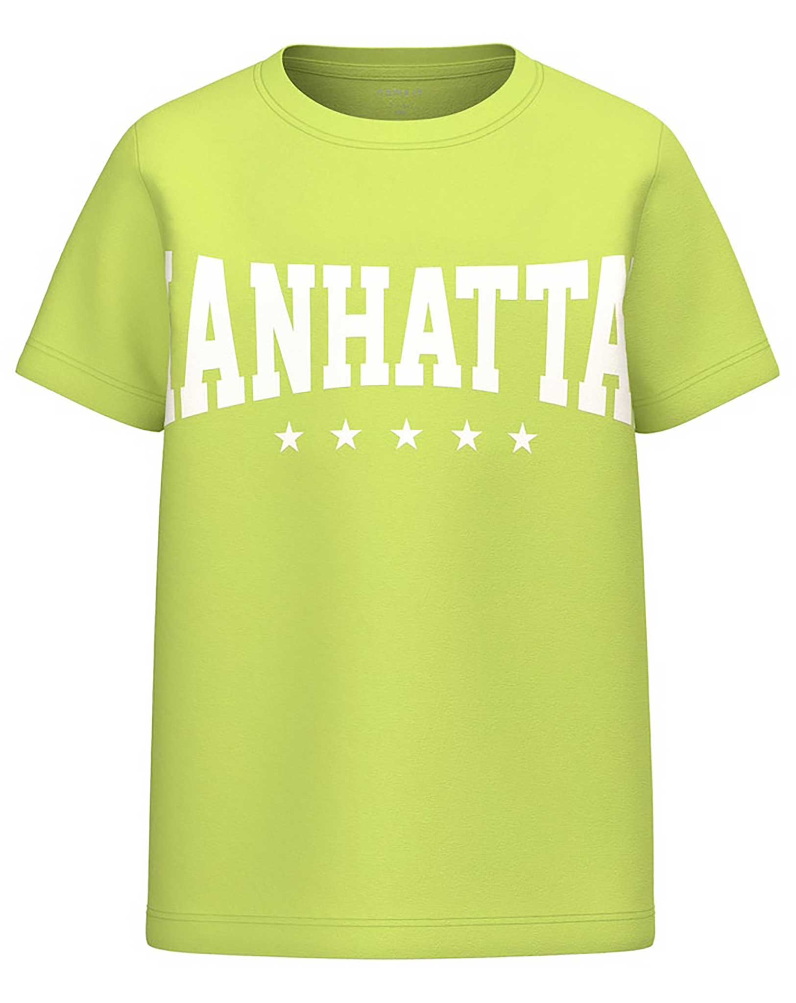 T-Shirt NKMBERTE MANHATTAN in wild lime