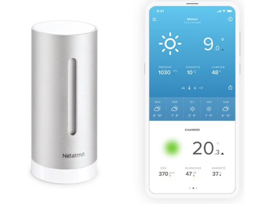 NETATMO - Module additionnel NIM01-WW Module Intérieur Intelligent Additionnel