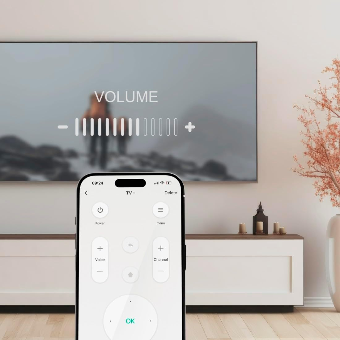 Smartphone WiFi Fernbedienung Infrarot Fernauslöser mit App- und Sprachsteuerung via Alexa und Google Home (00176639) - Schwarz