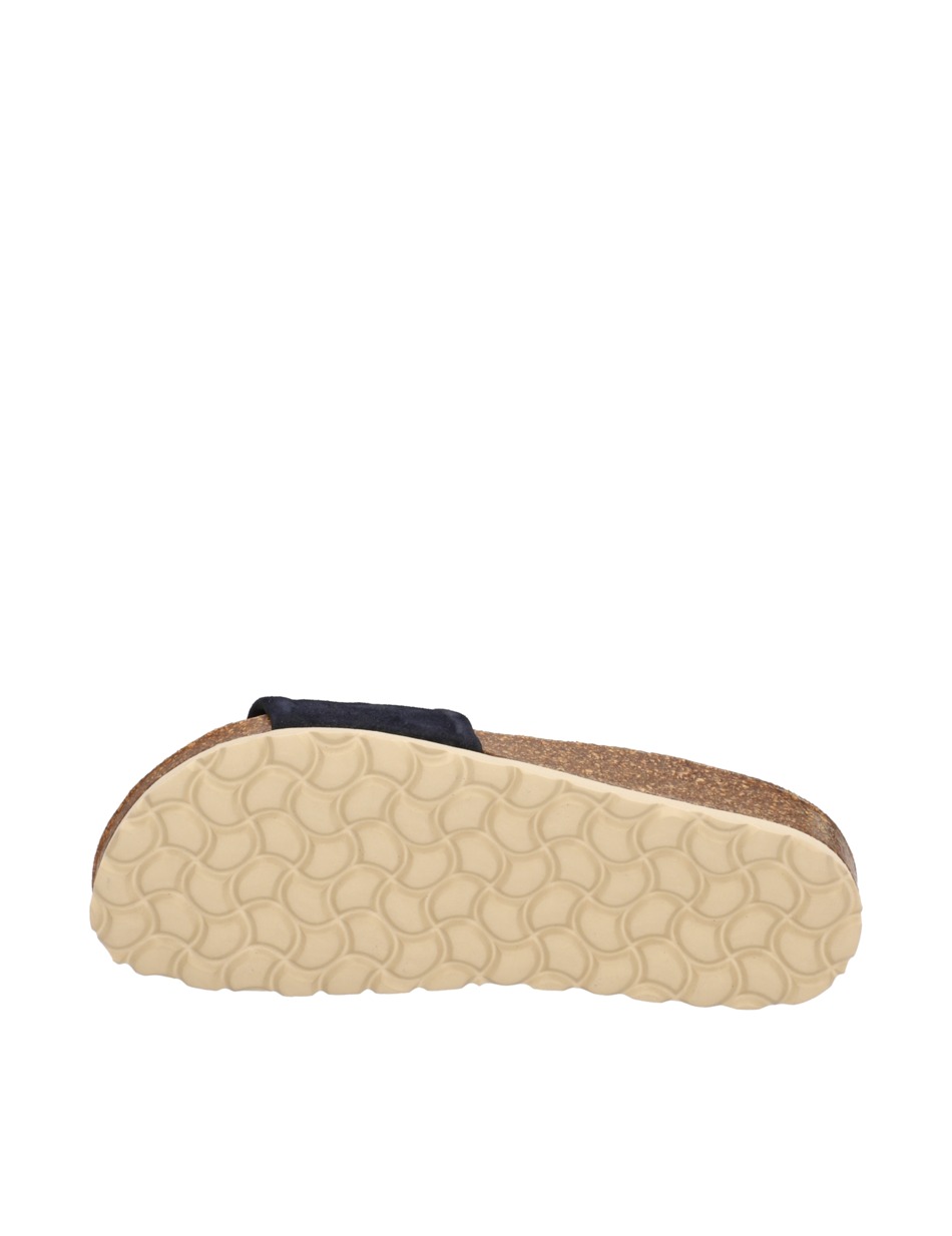 Veloursleder Pantoffel