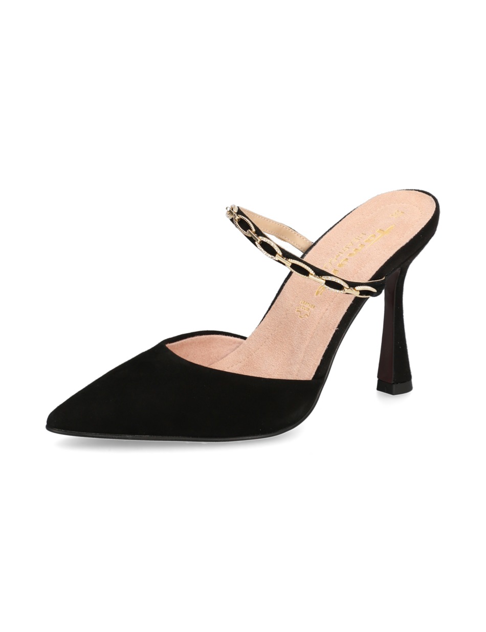 Veloursleder Pantoffel