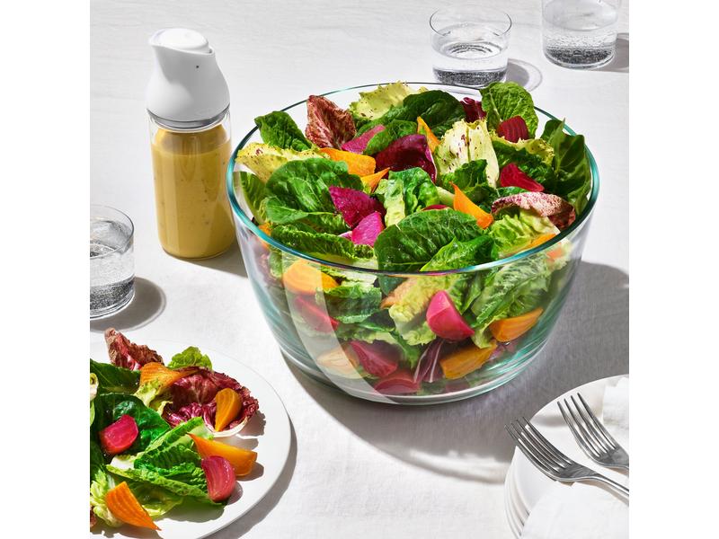Oxo Good Grips Salatschleuder 27.1 cm, Transparent Salatschüssel