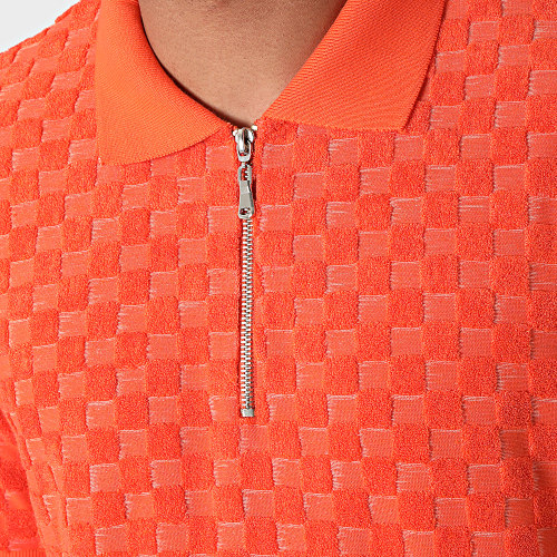 Polo Manches Courtes PL-01 Orange
