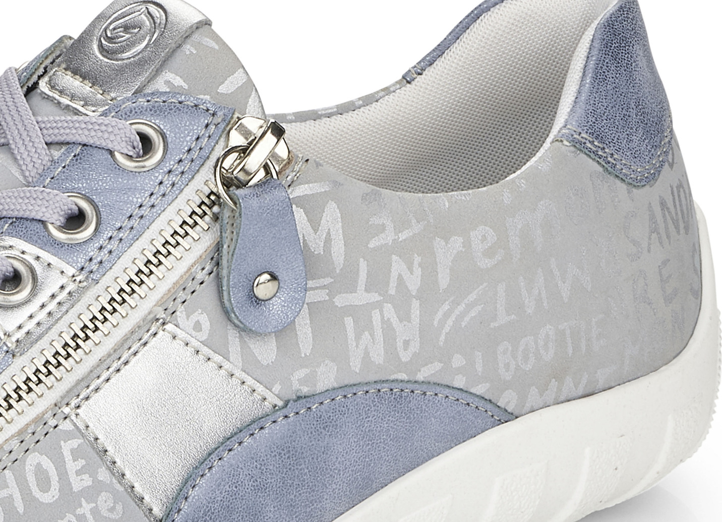 Remonte Sneaker mit bedruckten Besätzen