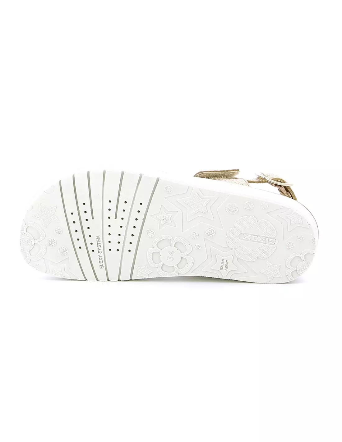 GEOX COSTAREI - Sandales & nu-pieds Gold