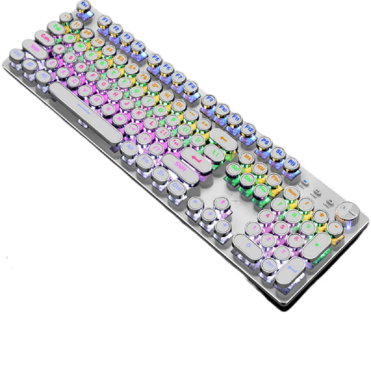 General Clavier mécanique rétro punk - USB